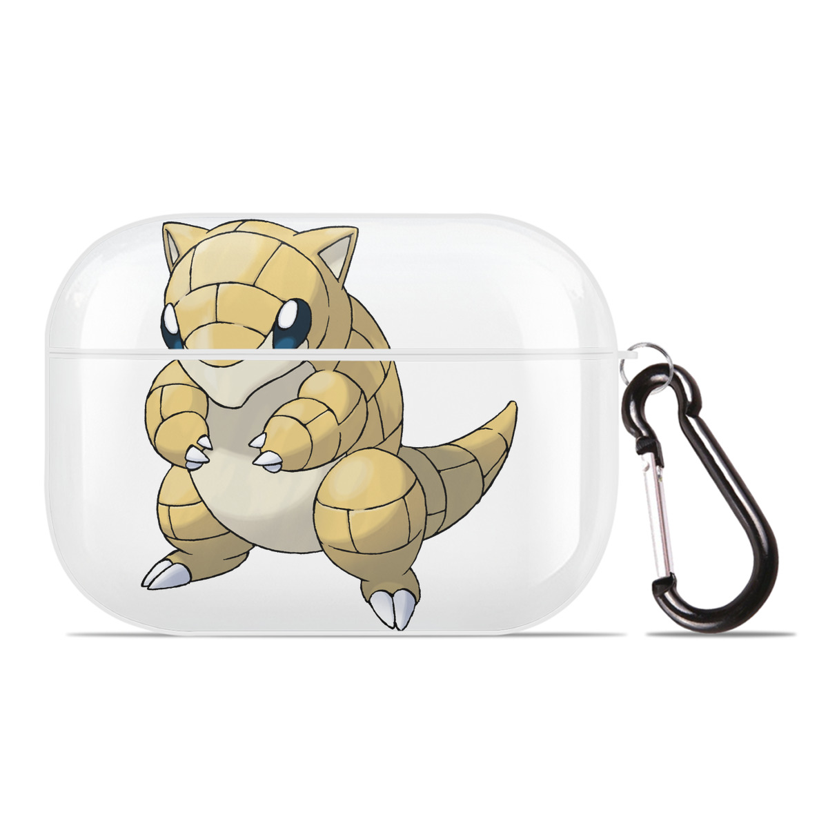 （画像用） ポケットモンスター Pokémon 【AirPods Pro用】ハードシェル保護ケース 耐衝撃・防指紋・カラビナ付き商品仕様