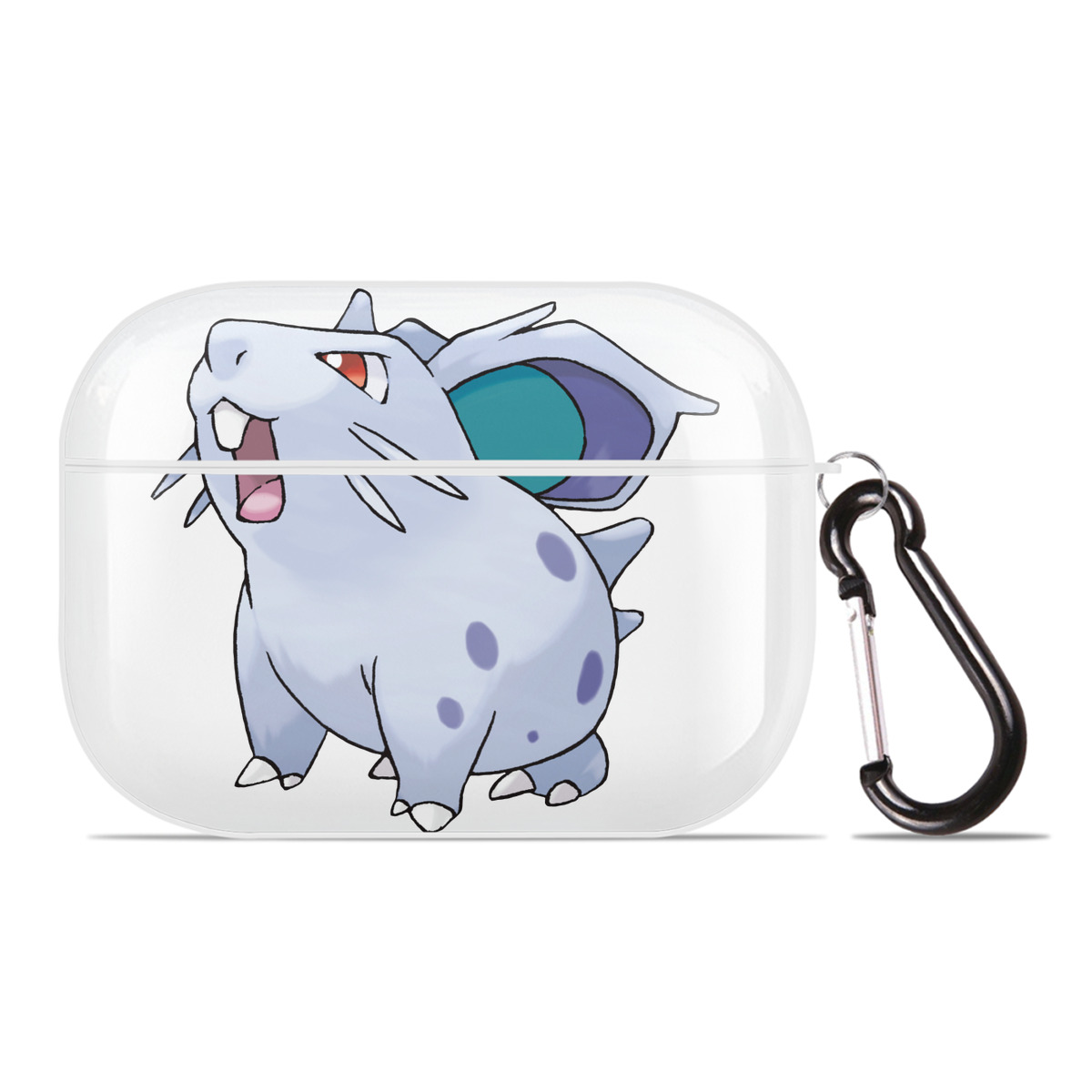 （画像用） ポケットモンスター Pokémon 【AirPods Pro用】ハードシェル保護ケース 耐衝撃・防指紋・カラビナ付き商品仕様