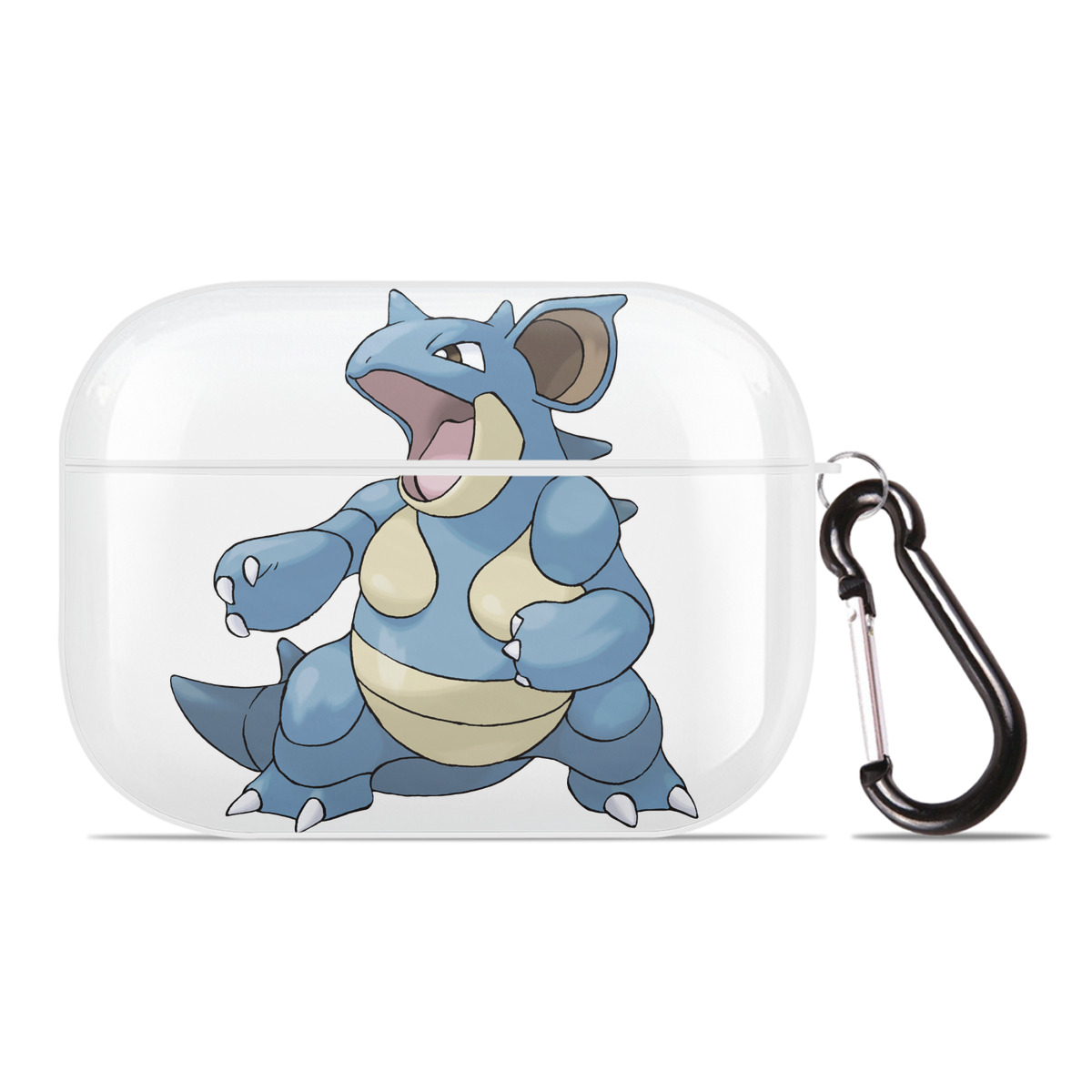 （画像用） ポケットモンスター Pokémon 【AirPods Pro用】ハードシェル保護ケース 耐衝撃・防指紋・カラビナ付き商品仕様