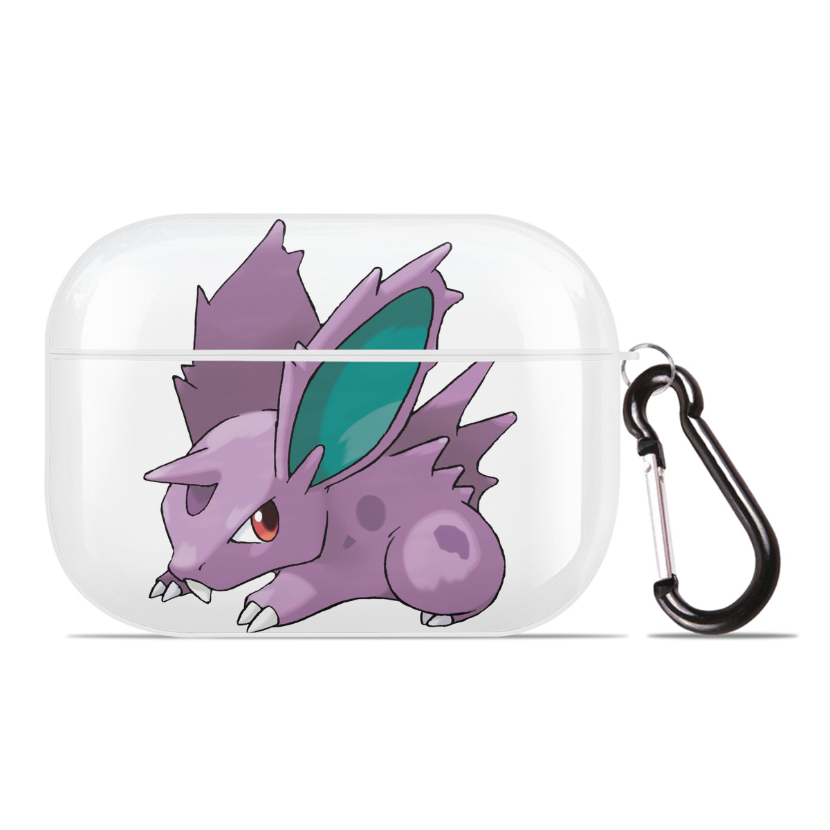 （画像用） ポケットモンスター Pokémon 【AirPods Pro用】ハードシェル保護ケース 耐衝撃・防指紋・カラビナ付き商品仕様