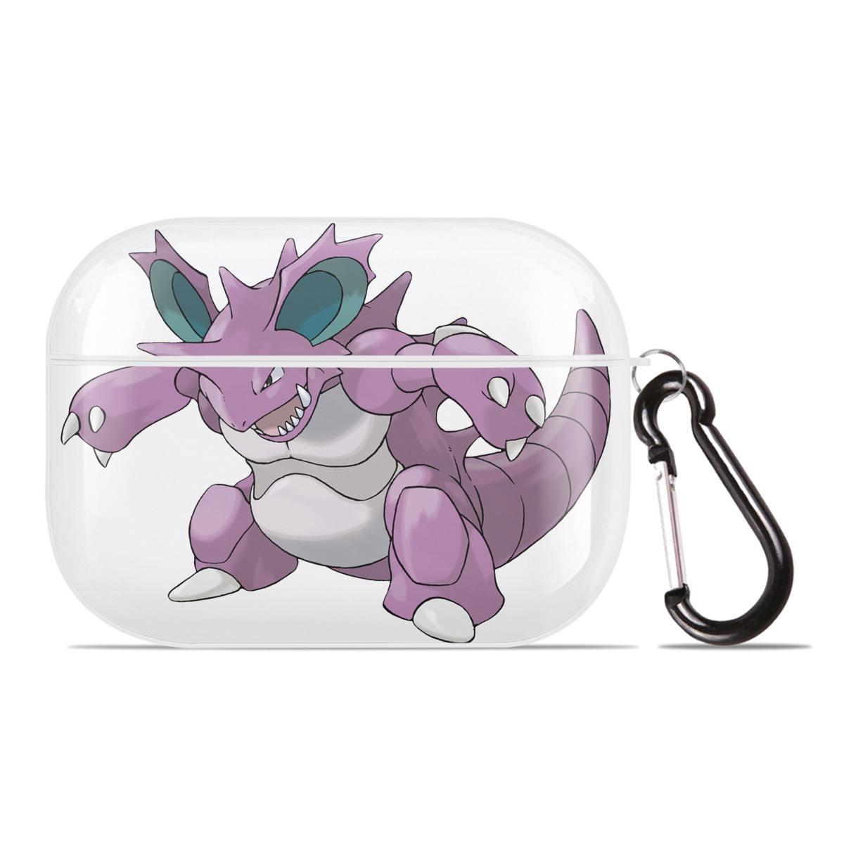 （画像用） ポケットモンスター Pokémon 【AirPods Pro用】ハードシェル保護ケース 耐衝撃・防指紋・カラビナ付き商品仕様