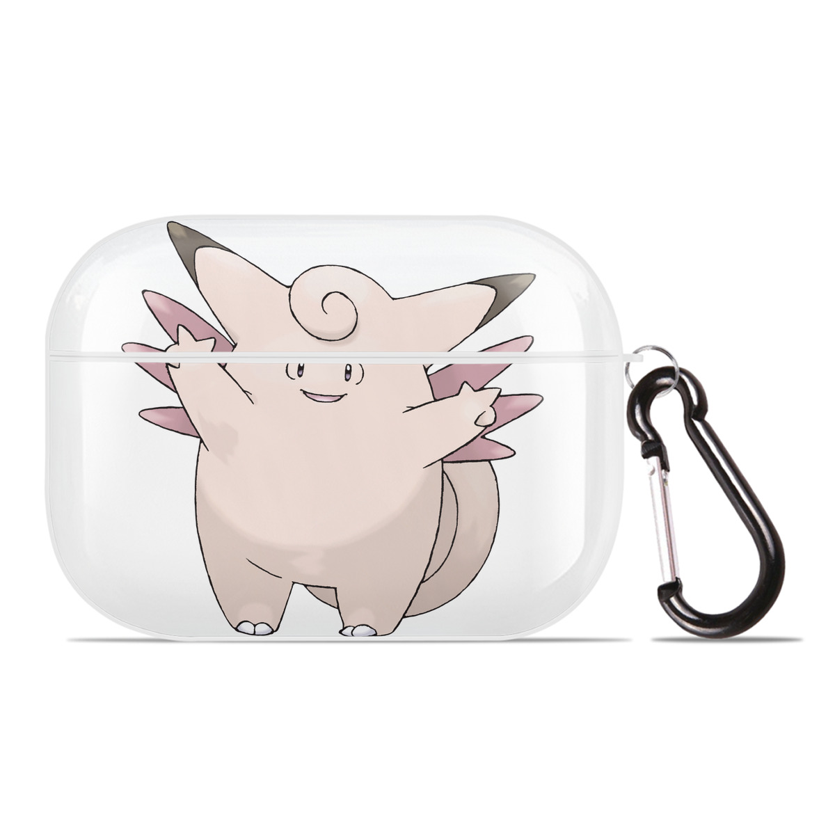（画像用） ポケットモンスター Pokémon 【AirPods Pro用】ハードシェル保護ケース 耐衝撃・防指紋・カラビナ付き商品仕様