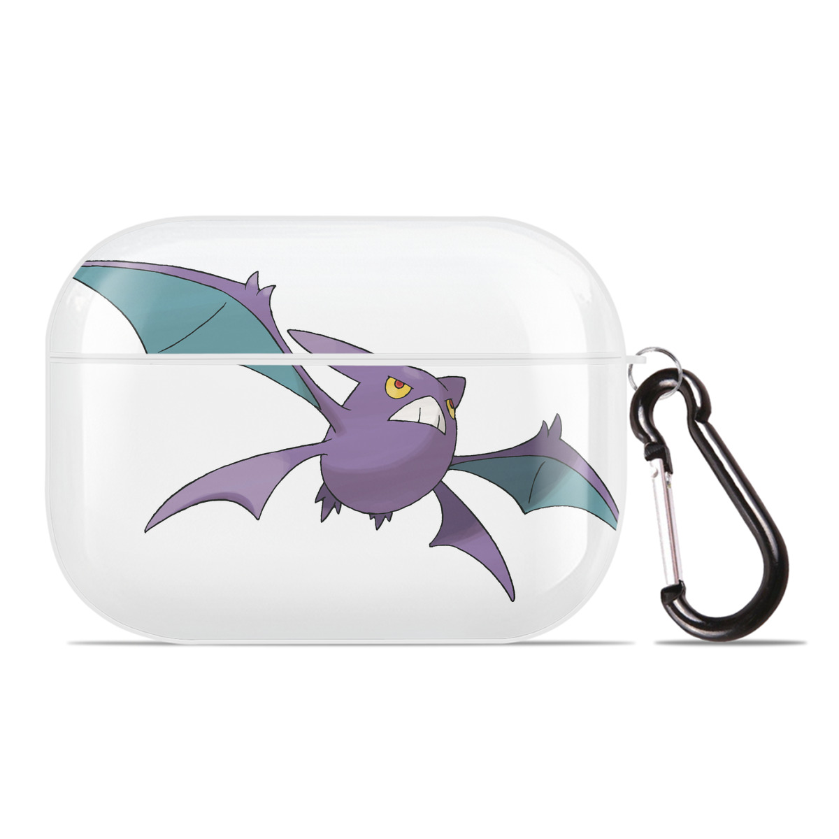 （画像用） ポケットモンスター Pokémon 【AirPods Pro用】ハードシェル保護ケース 耐衝撃・防指紋・カラビナ付き商品仕様