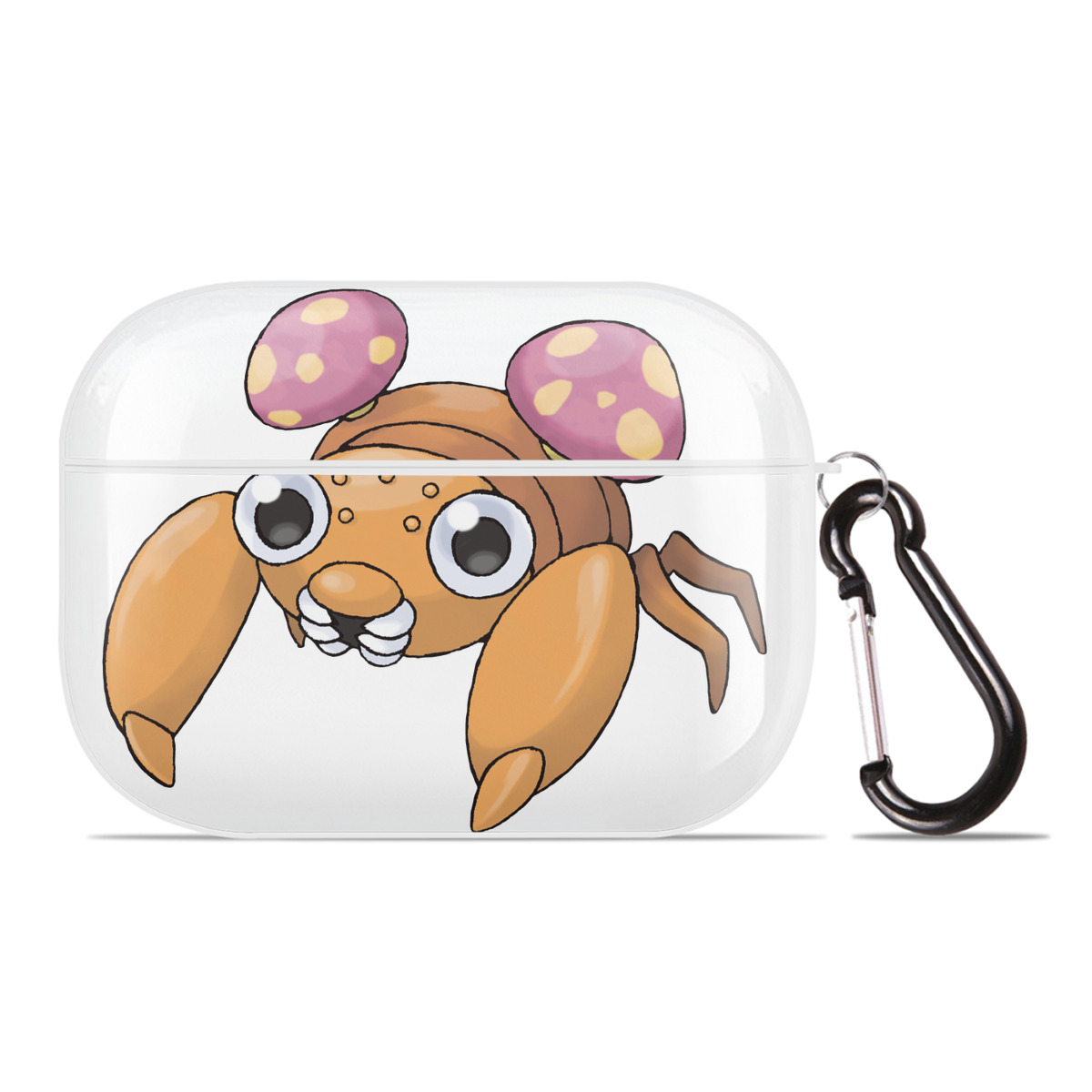 （画像用） ポケットモンスター Pokémon 【AirPods Pro用】ハードシェル保護ケース 耐衝撃・防指紋・カラビナ付き商品仕様