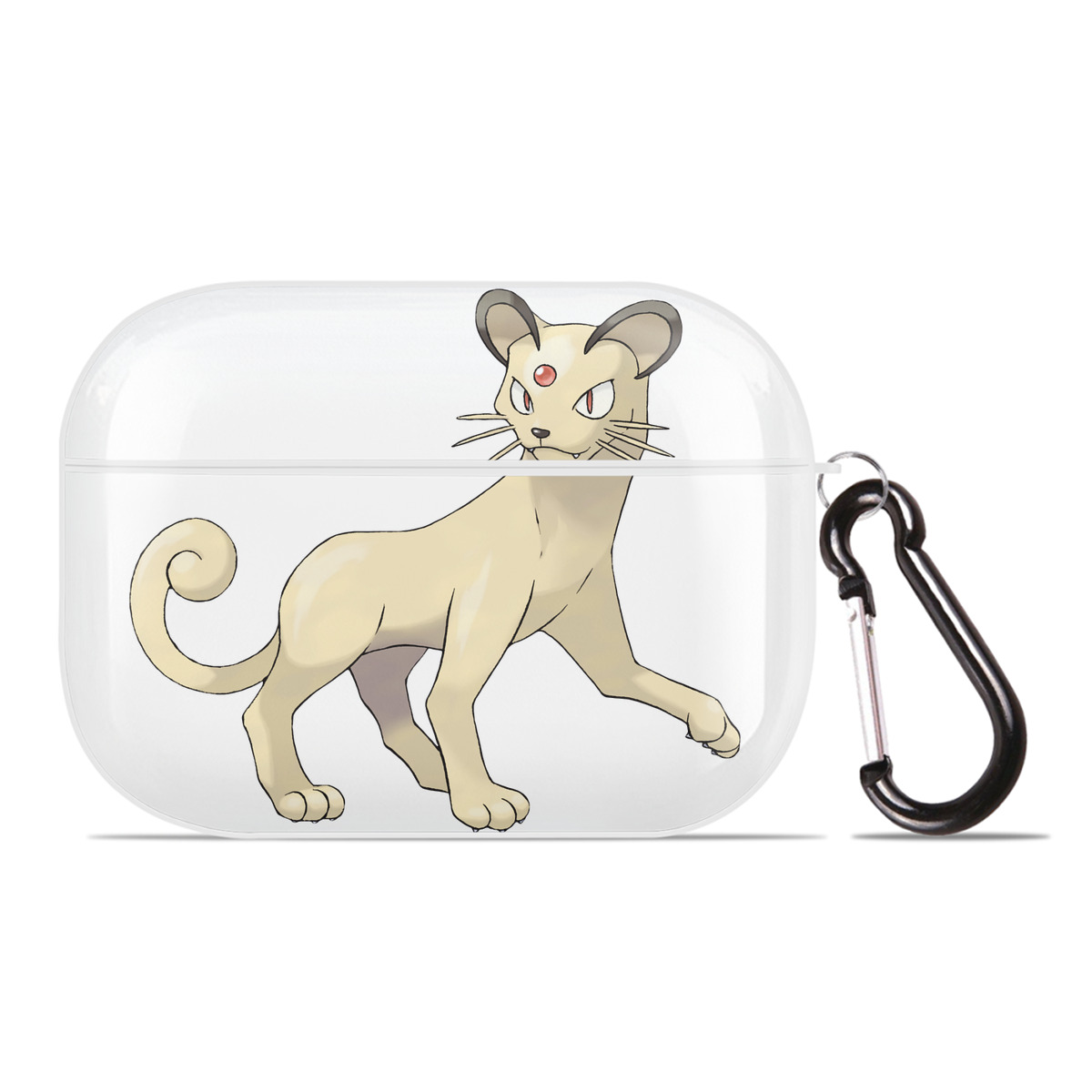（画像用） ポケットモンスター Pokémon 【AirPods Pro用】ハードシェル保護ケース 耐衝撃・防指紋・カラビナ付き商品仕様