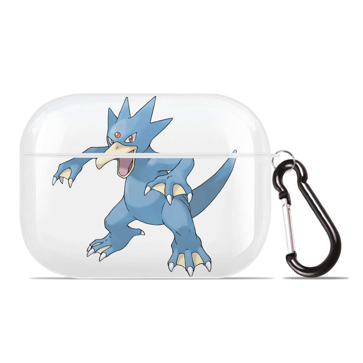 （画像用） ポケットモンスター Pokémon 【AirPods Pro用】ハードシェル保護ケース 耐衝撃・防指紋・カラビナ付き商品仕様