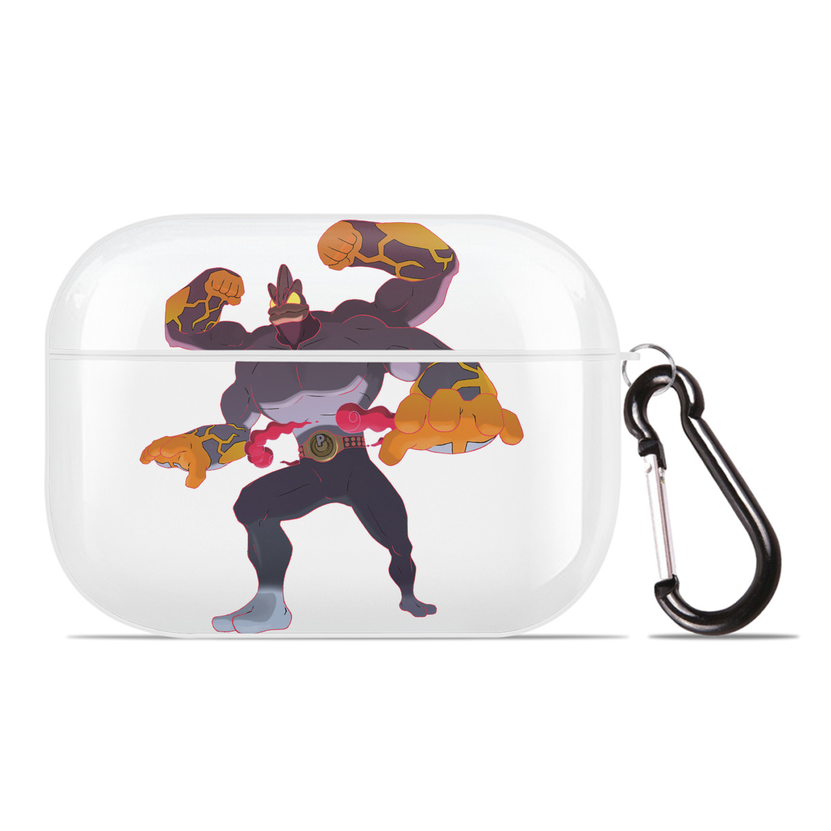 （画像用） ポケットモンスター Pokémon 【AirPods Pro用】ハードシェル保護ケース 耐衝撃・防指紋・カラビナ付き商品仕様