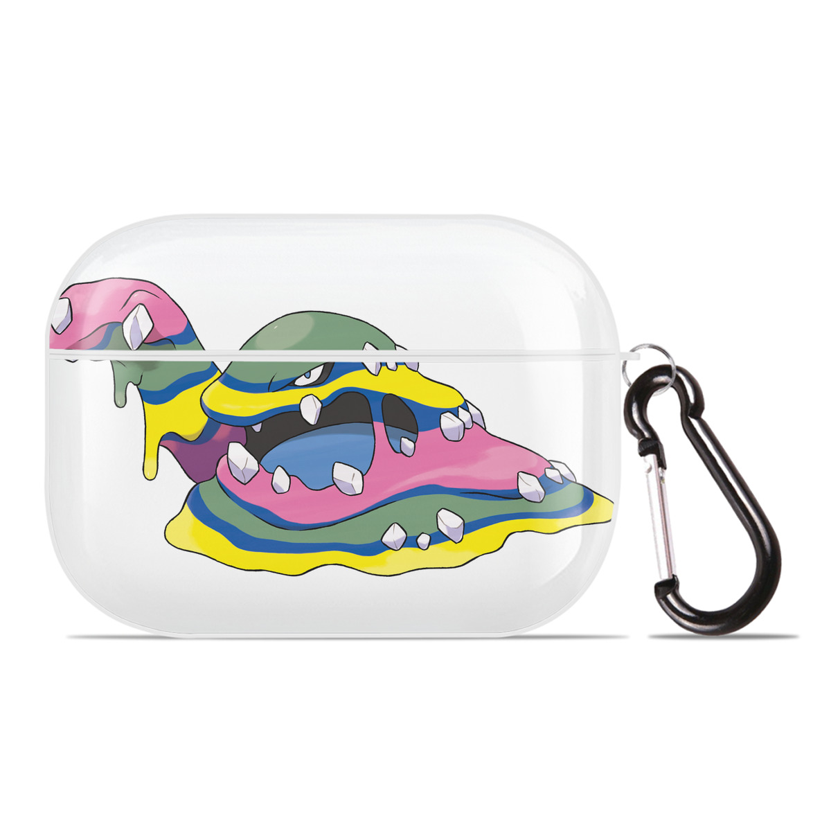 （画像用） ポケットモンスター Pokémon 【AirPods Pro用】ハードシェル保護ケース 耐衝撃・防指紋・カラビナ付き商品仕様