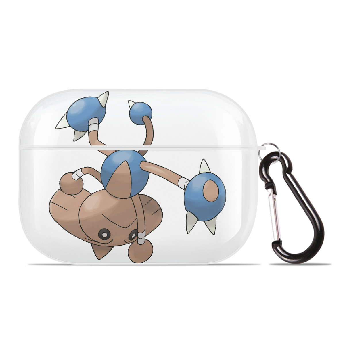 （画像用） ポケットモンスター Pokémon 【AirPods Pro用】ハードシェル保護ケース 耐衝撃・防指紋・カラビナ付き商品仕様