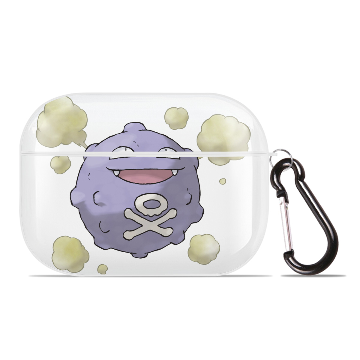 （画像用） ポケットモンスター Pokémon 【AirPods Pro用】ハードシェル保護ケース 耐衝撃・防指紋・カラビナ付き商品仕様
