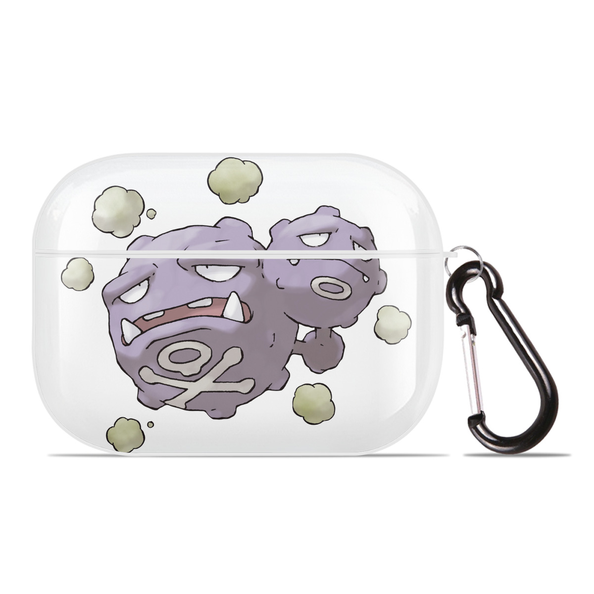 （画像用） ポケットモンスター Pokémon 【AirPods Pro用】ハードシェル保護ケース 耐衝撃・防指紋・カラビナ付き商品仕様