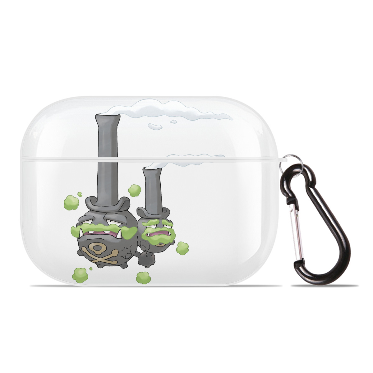 （画像用） ポケットモンスター Pokémon 【AirPods Pro用】ハードシェル保護ケース 耐衝撃・防指紋・カラビナ付き商品仕様
