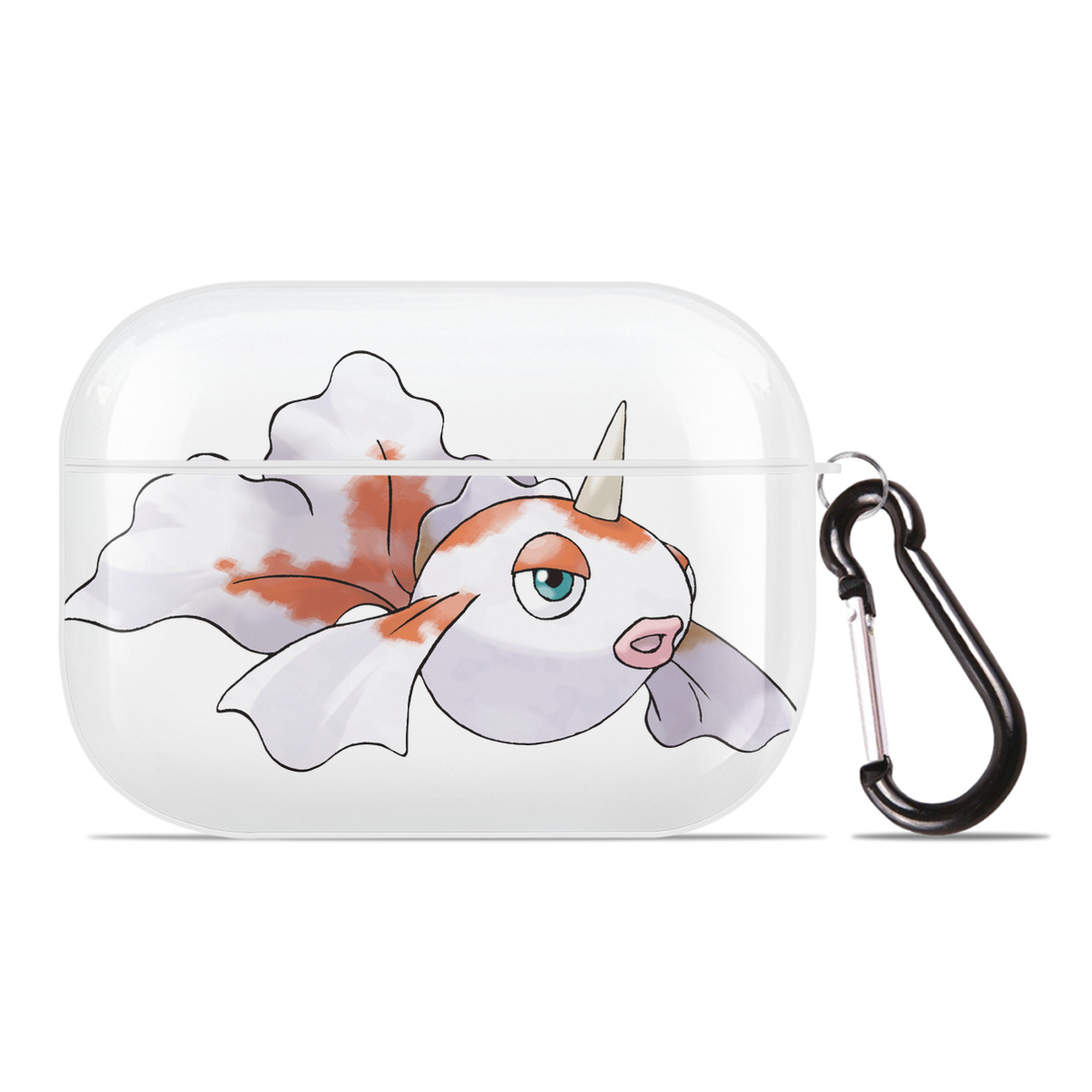 （画像用） ポケットモンスター Pokémon 【AirPods Pro用】ハードシェル保護ケース 耐衝撃・防指紋・カラビナ付き商品仕様