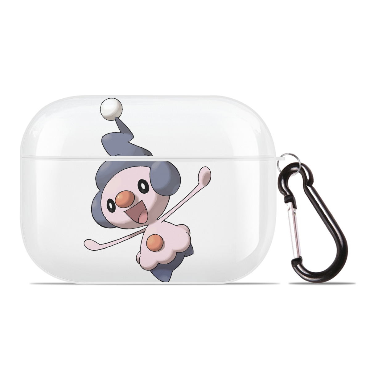 （画像用） ポケットモンスター Pokémon 【AirPods Pro用】ハードシェル保護ケース 耐衝撃・防指紋・カラビナ付き商品仕様
