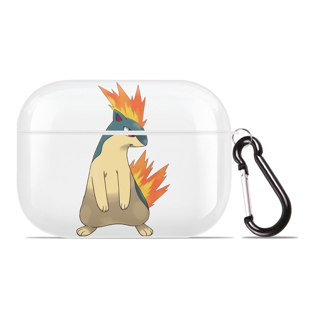 （画像用） ポケットモンスター Pokémon 【AirPods Pro用】ハードシェル保護ケース 耐衝撃・防指紋・カラビナ付き商品仕様
