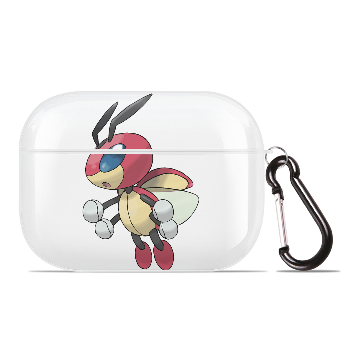 （画像用） ポケットモンスター Pokémon 【AirPods Pro用】ハードシェル保護ケース 耐衝撃・防指紋・カラビナ付き商品仕様
