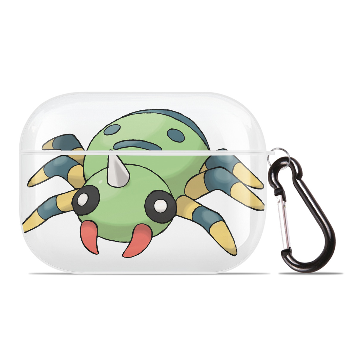 （画像用） ポケットモンスター Pokémon 【AirPods Pro用】ハードシェル保護ケース 耐衝撃・防指紋・カラビナ付き商品仕様