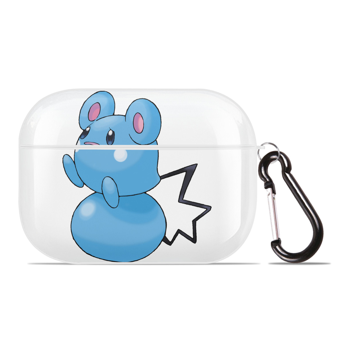 （画像用） ポケットモンスター Pokémon 【AirPods Pro用】ハードシェル保護ケース 耐衝撃・防指紋・カラビナ付き商品仕様