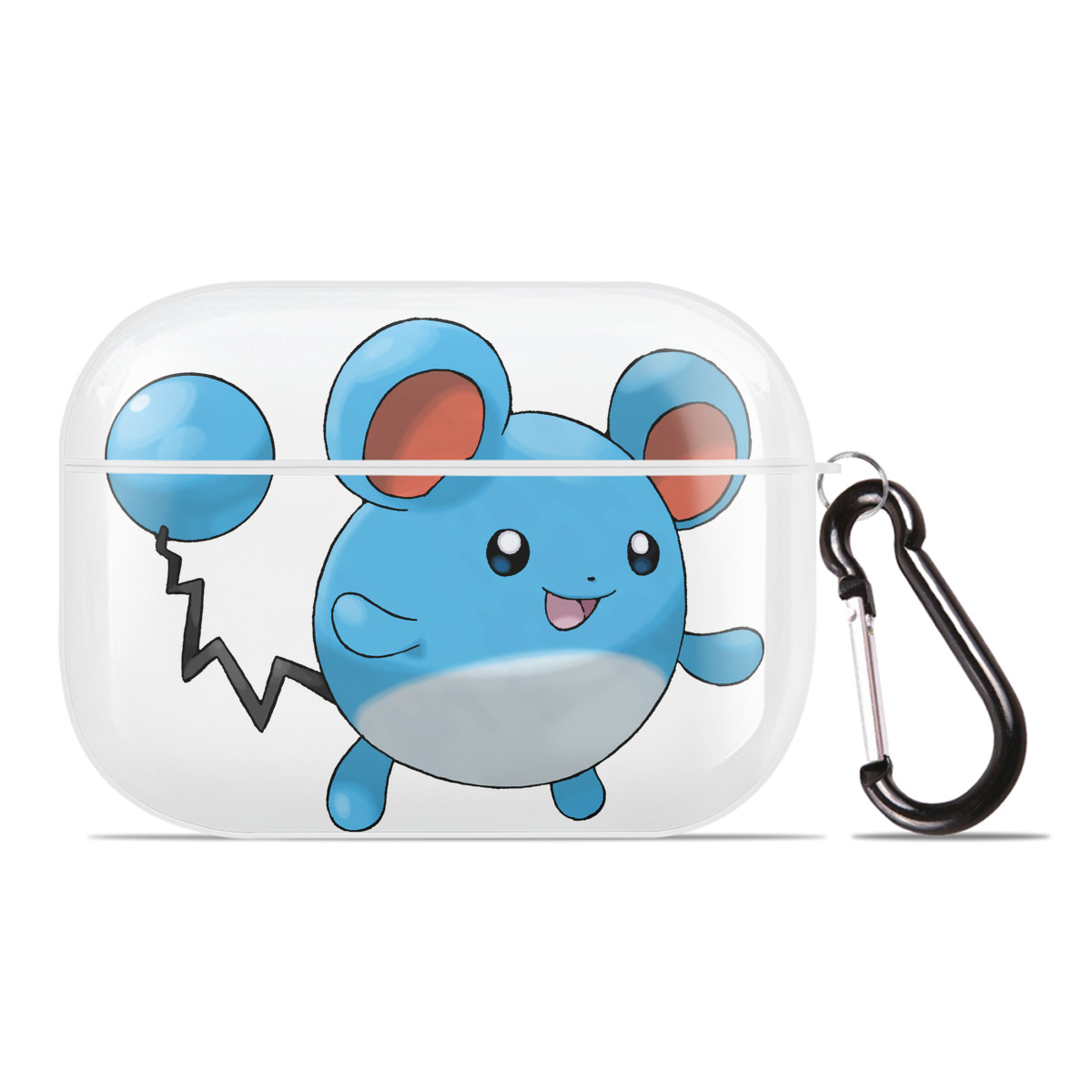 （画像用） ポケットモンスター Pokémon 【AirPods Pro用】ハードシェル保護ケース 耐衝撃・防指紋・カラビナ付き商品仕様