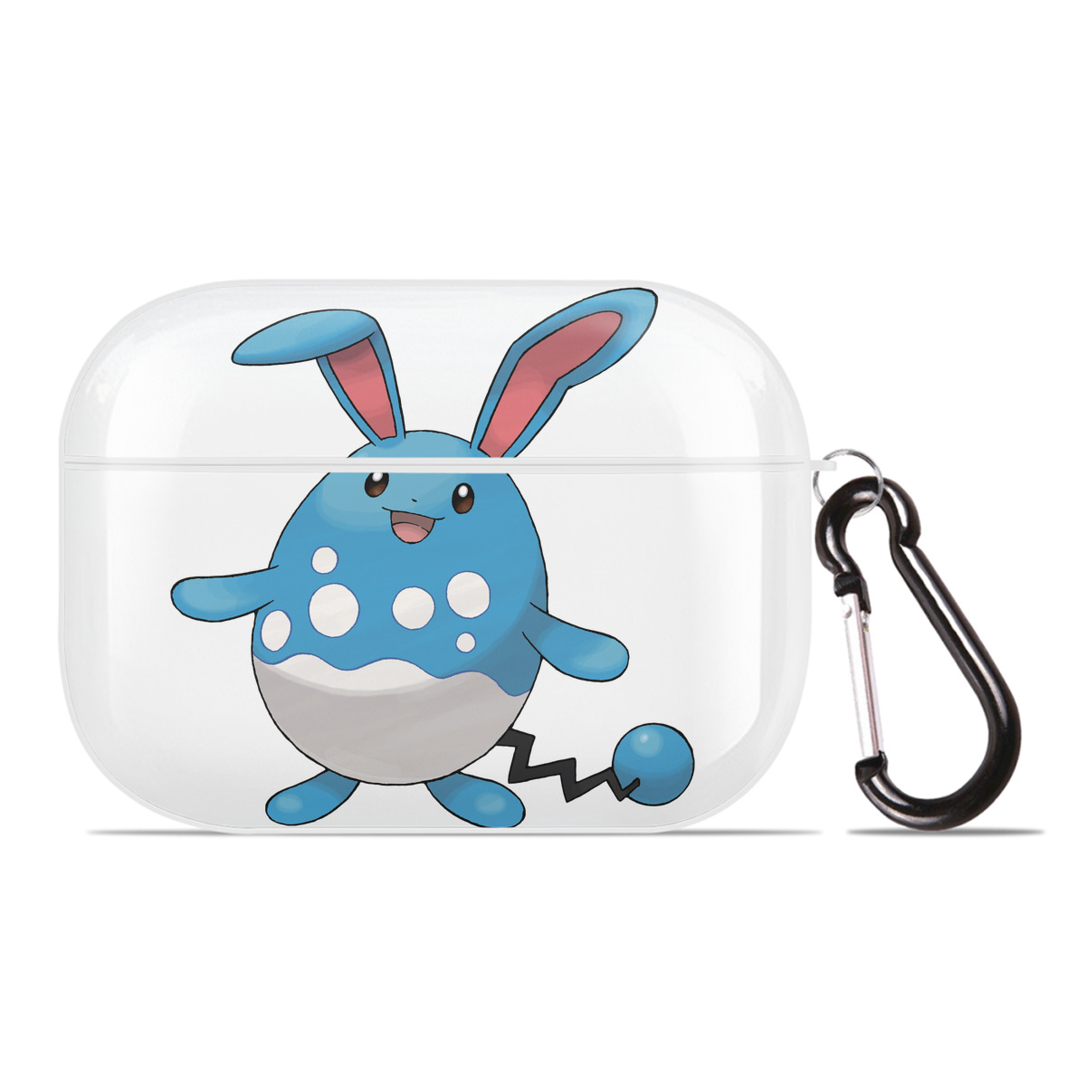 （画像用） ポケットモンスター Pokémon 【AirPods Pro用】ハードシェル保護ケース 耐衝撃・防指紋・カラビナ付き商品仕様