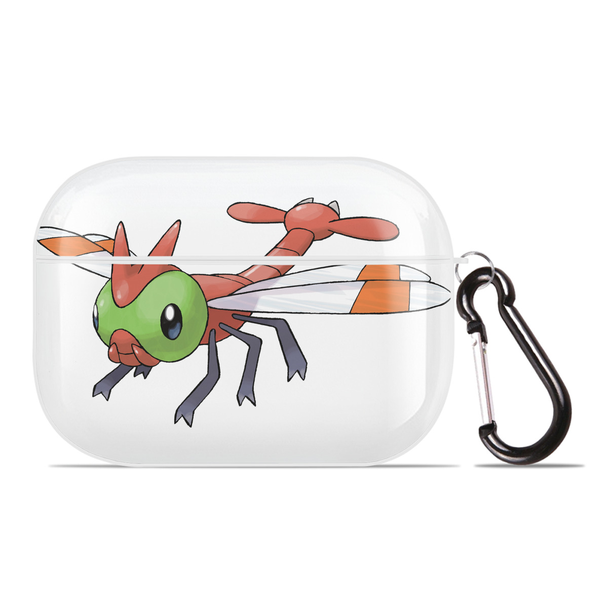 （画像用） ポケットモンスター Pokémon 【AirPods Pro用】ハードシェル保護ケース 耐衝撃・防指紋・カラビナ付き商品仕様
