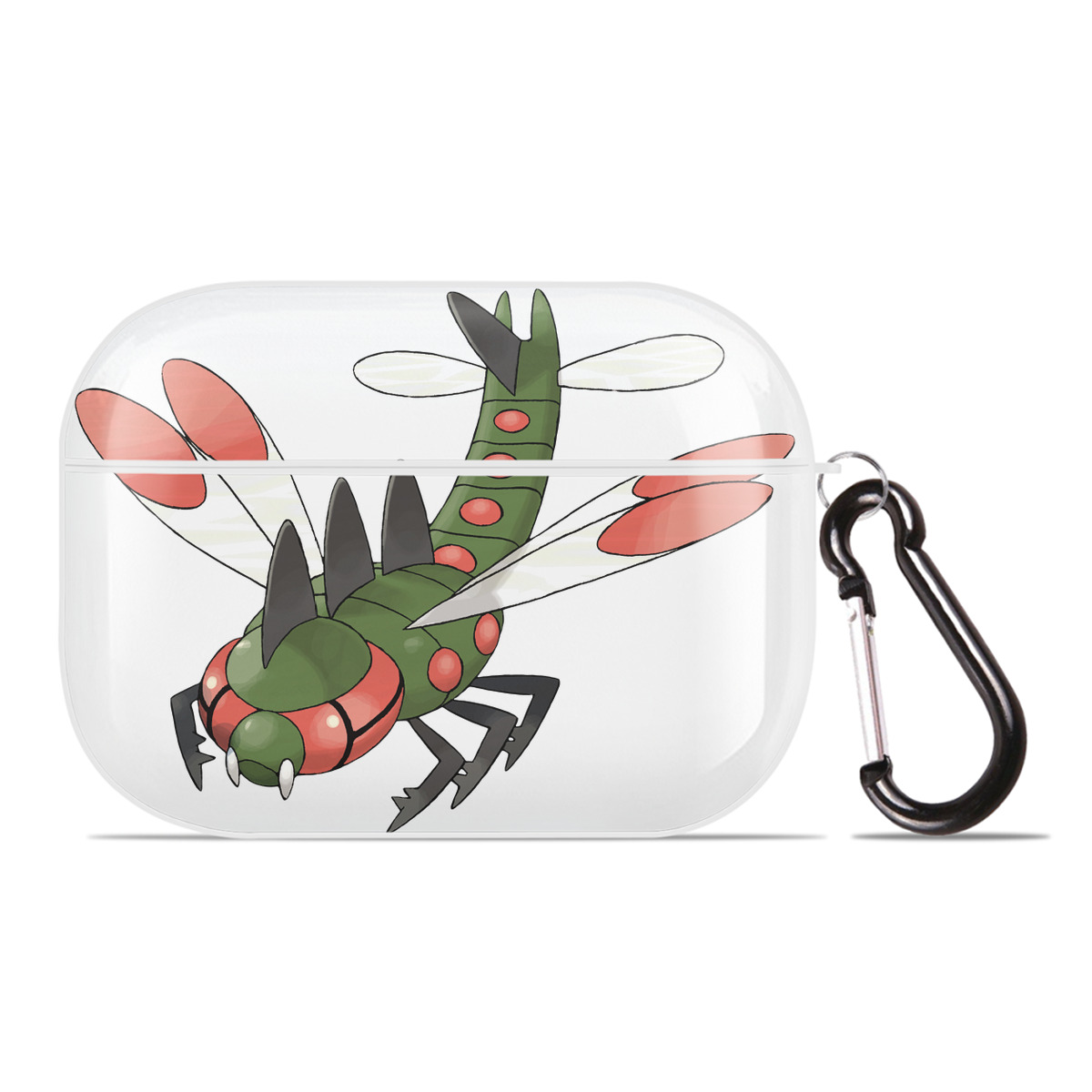 （画像用） ポケットモンスター Pokémon 【AirPods Pro用】ハードシェル保護ケース 耐衝撃・防指紋・カラビナ付き商品仕様