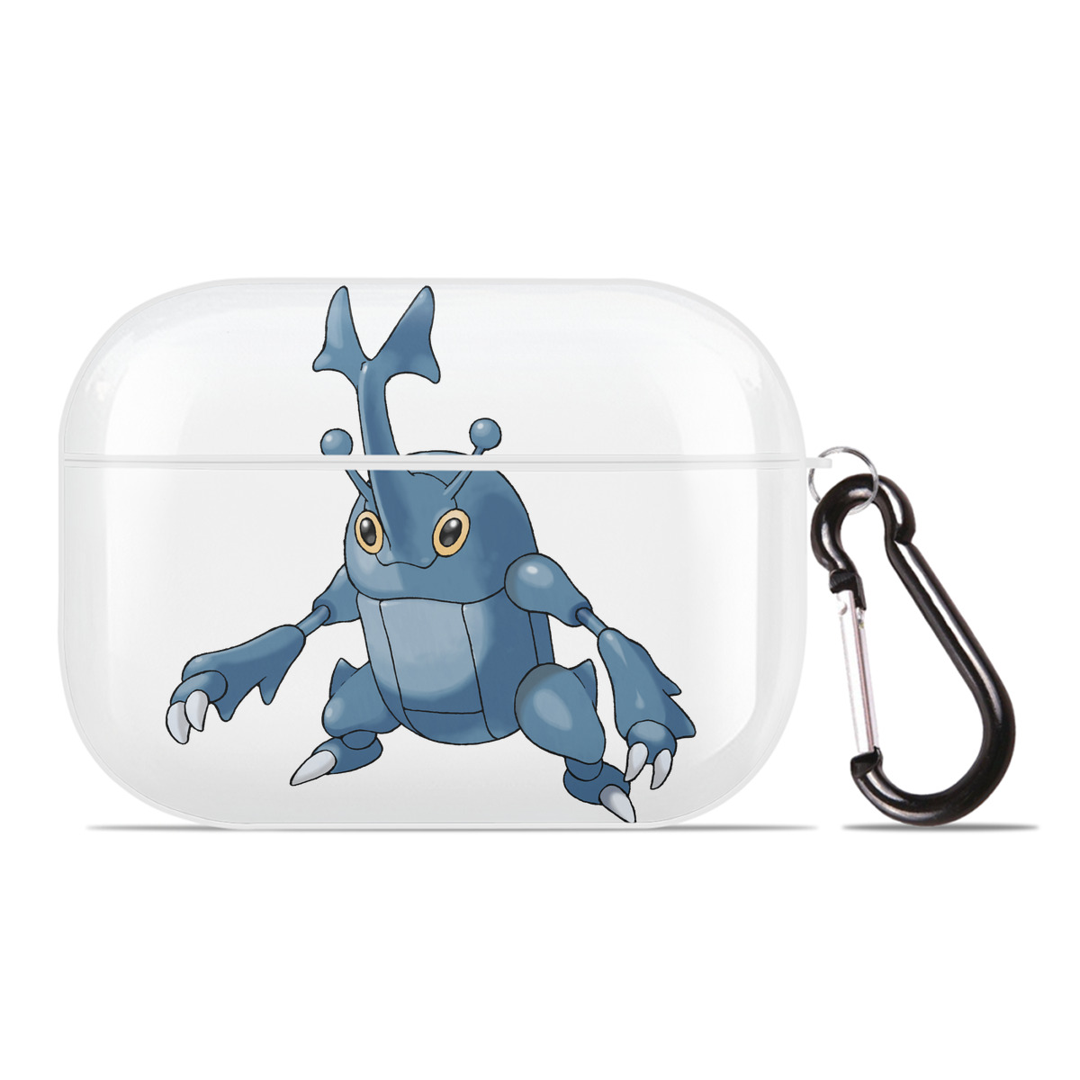 （画像用） ポケットモンスター Pokémon 【AirPods Pro用】ハードシェル保護ケース 耐衝撃・防指紋・カラビナ付き商品仕様