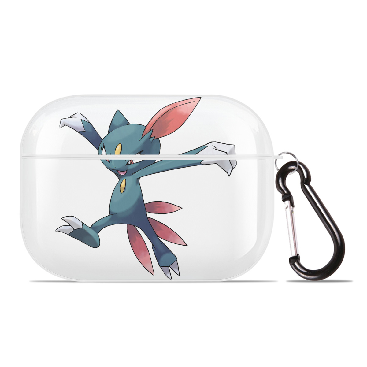 （画像用） ポケットモンスター Pokémon 【AirPods Pro用】ハードシェル保護ケース 耐衝撃・防指紋・カラビナ付き商品仕様