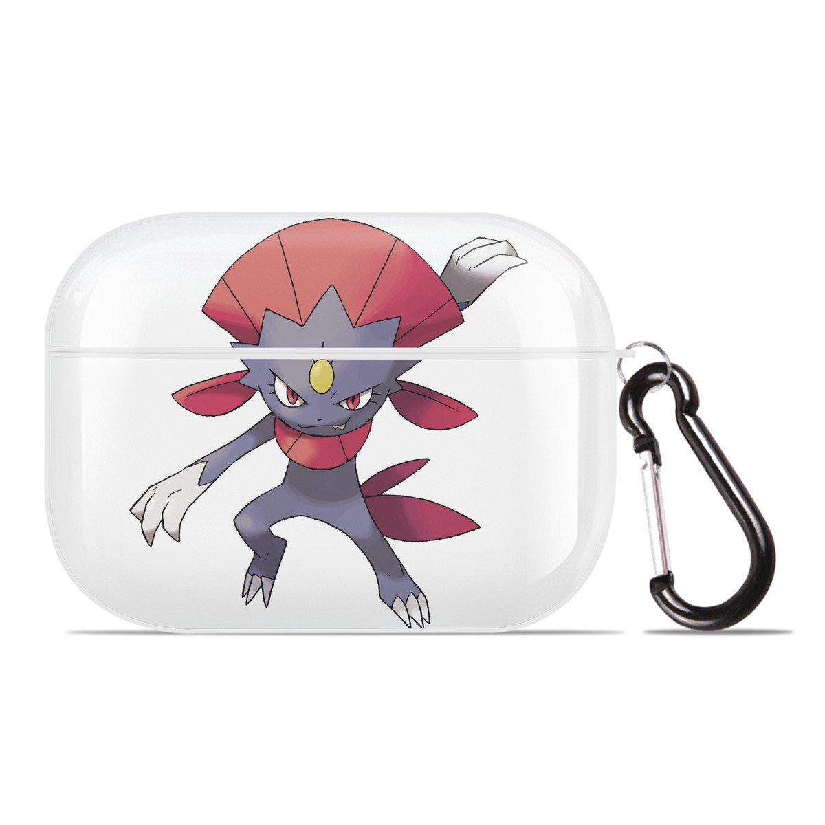 （画像用） ポケットモンスター Pokémon 【AirPods Pro用】ハードシェル保護ケース 耐衝撃・防指紋・カラビナ付き商品仕様