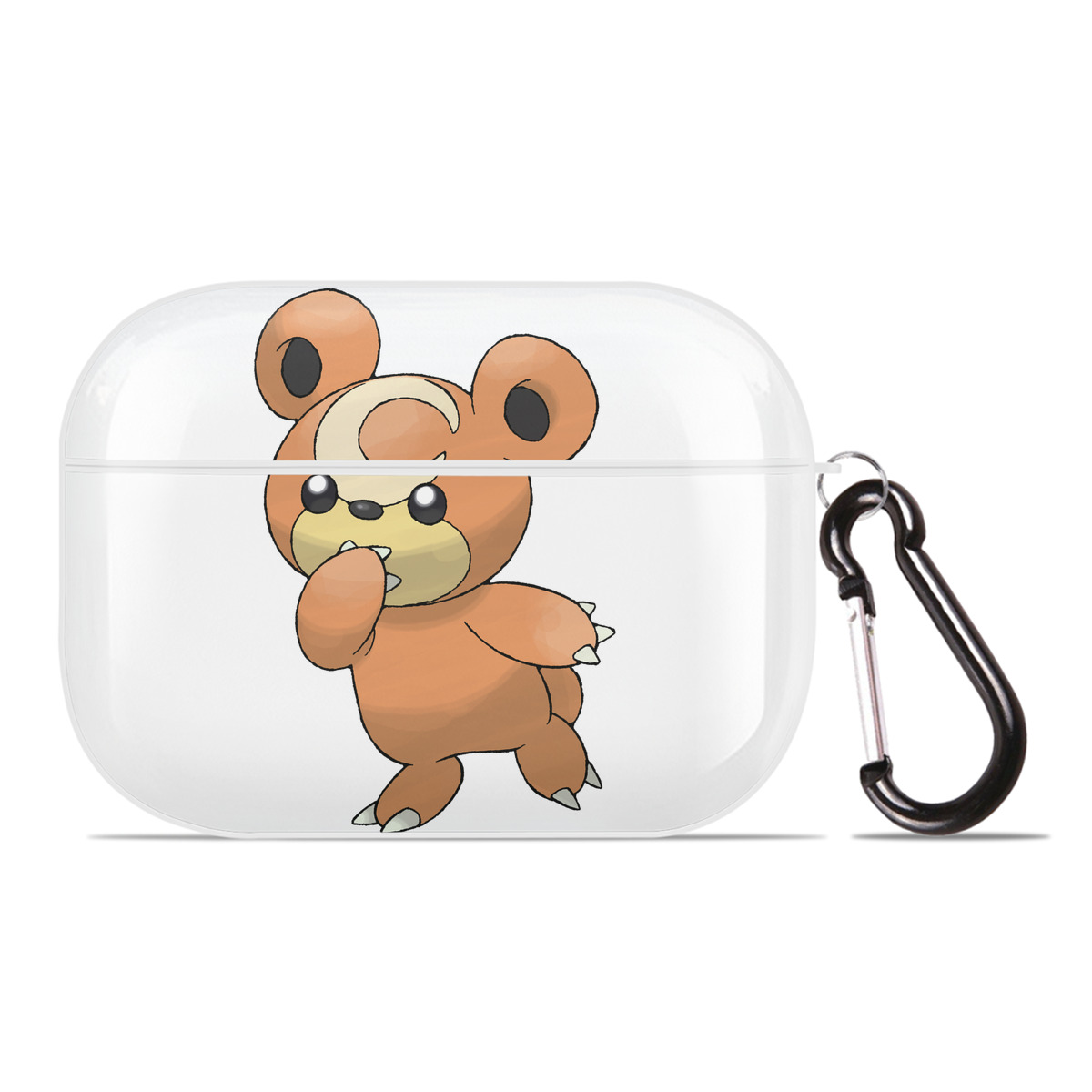 （画像用） ポケットモンスター Pokémon 【AirPods Pro用】ハードシェル保護ケース 耐衝撃・防指紋・カラビナ付き商品仕様