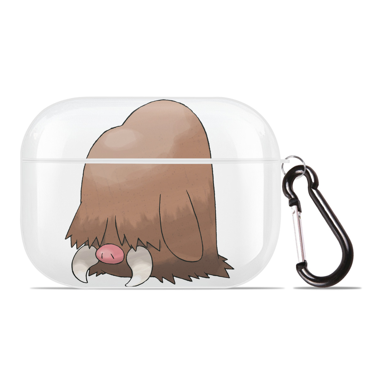 （画像用） ポケットモンスター Pokémon 【AirPods Pro用】ハードシェル保護ケース 耐衝撃・防指紋・カラビナ付き商品仕様