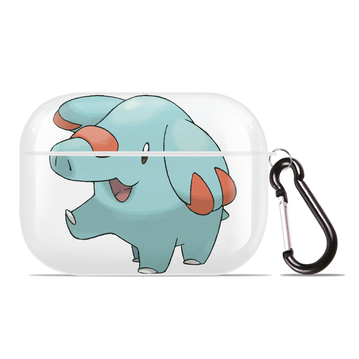 （画像用） ポケットモンスター Pokémon 【AirPods Pro用】ハードシェル保護ケース 耐衝撃・防指紋・カラビナ付き商品仕様