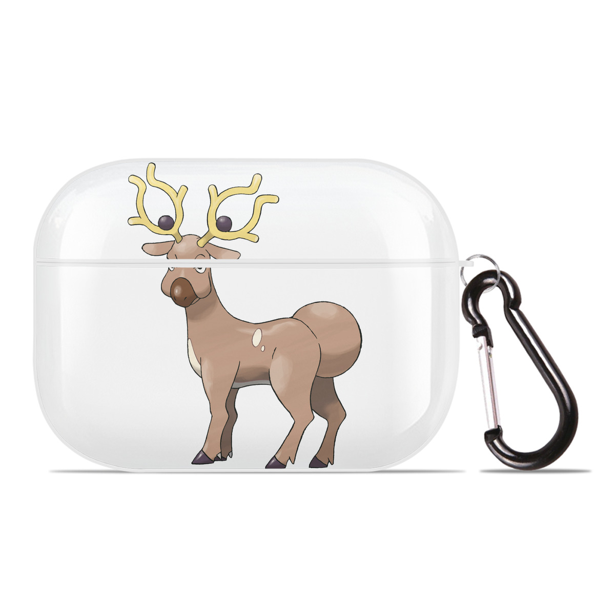 （画像用） ポケットモンスター Pokémon 【AirPods Pro用】ハードシェル保護ケース 耐衝撃・防指紋・カラビナ付き商品仕様