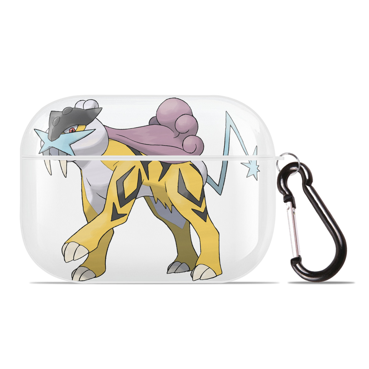 （画像用） ポケットモンスター Pokémon 【AirPods Pro用】ハードシェル保護ケース 耐衝撃・防指紋・カラビナ付き商品仕様