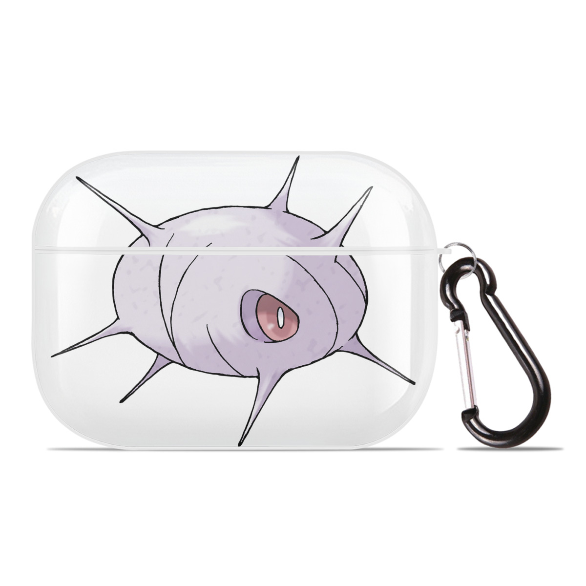 （画像用） ポケットモンスター Pokémon 【AirPods Pro用】ハードシェル保護ケース 耐衝撃・防指紋・カラビナ付き商品仕様