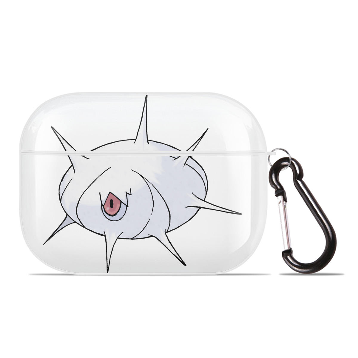 （画像用） ポケットモンスター Pokémon 【AirPods Pro用】ハードシェル保護ケース 耐衝撃・防指紋・カラビナ付き商品仕様
