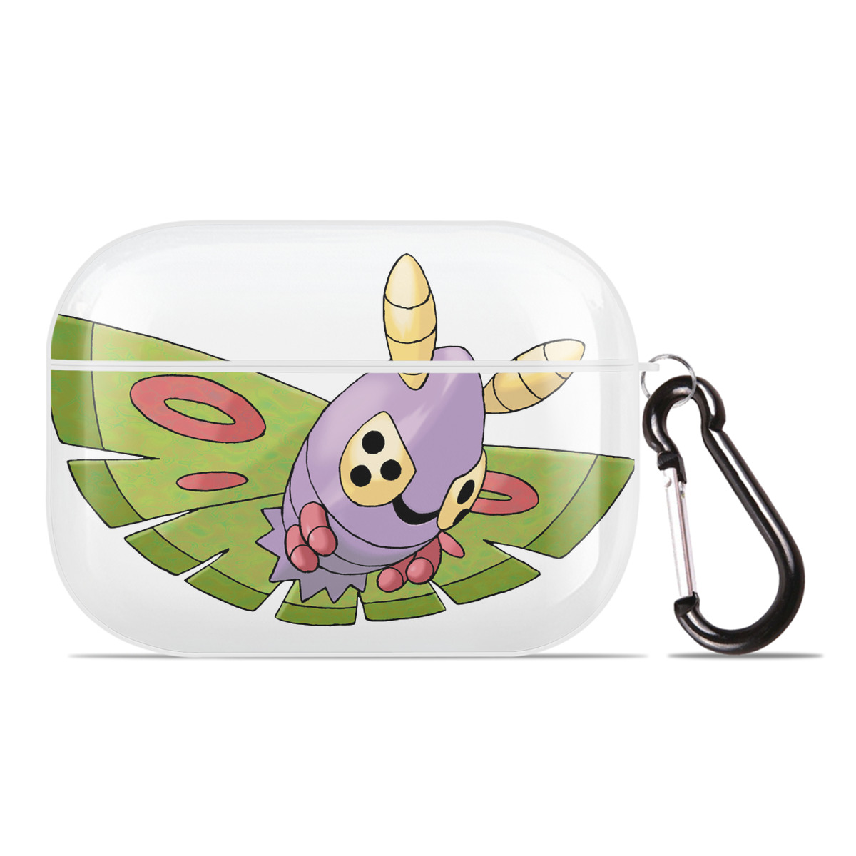（画像用） ポケットモンスター Pokémon 【AirPods Pro用】ハードシェル保護ケース 耐衝撃・防指紋・カラビナ付き商品仕様
