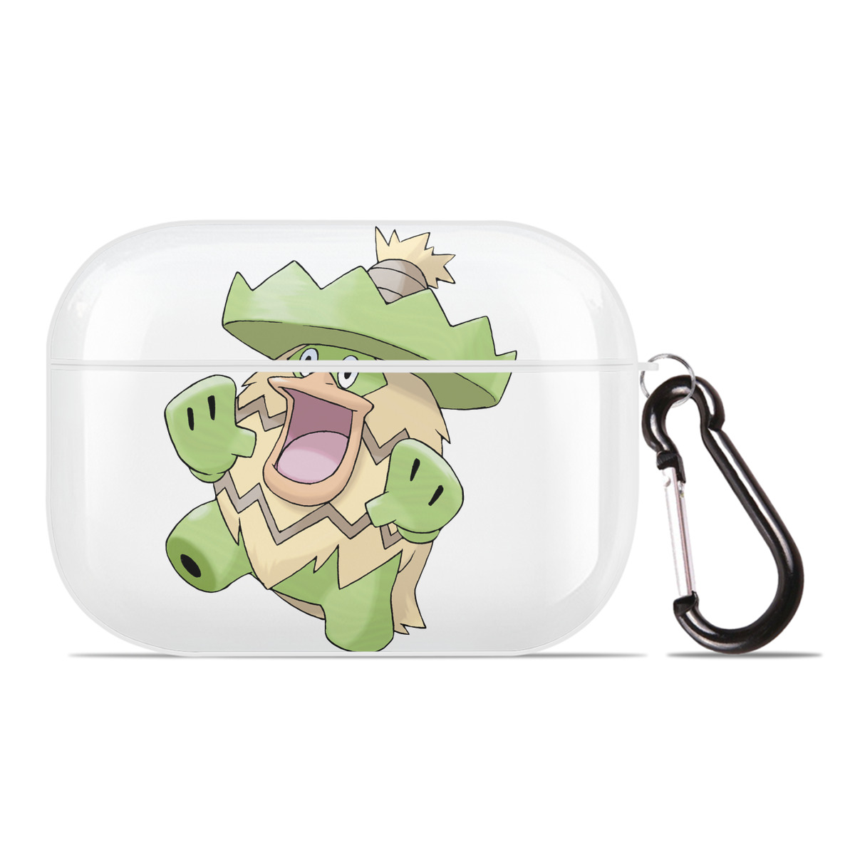（画像用） ポケットモンスター Pokémon 【AirPods Pro用】ハードシェル保護ケース 耐衝撃・防指紋・カラビナ付き商品仕様