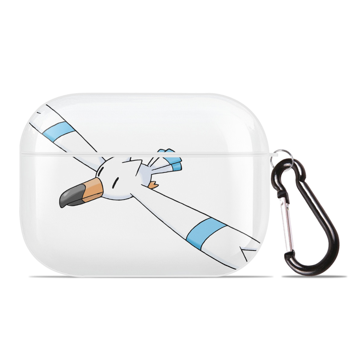 （画像用） ポケットモンスター Pokémon 【AirPods Pro用】ハードシェル保護ケース 耐衝撃・防指紋・カラビナ付き商品仕様