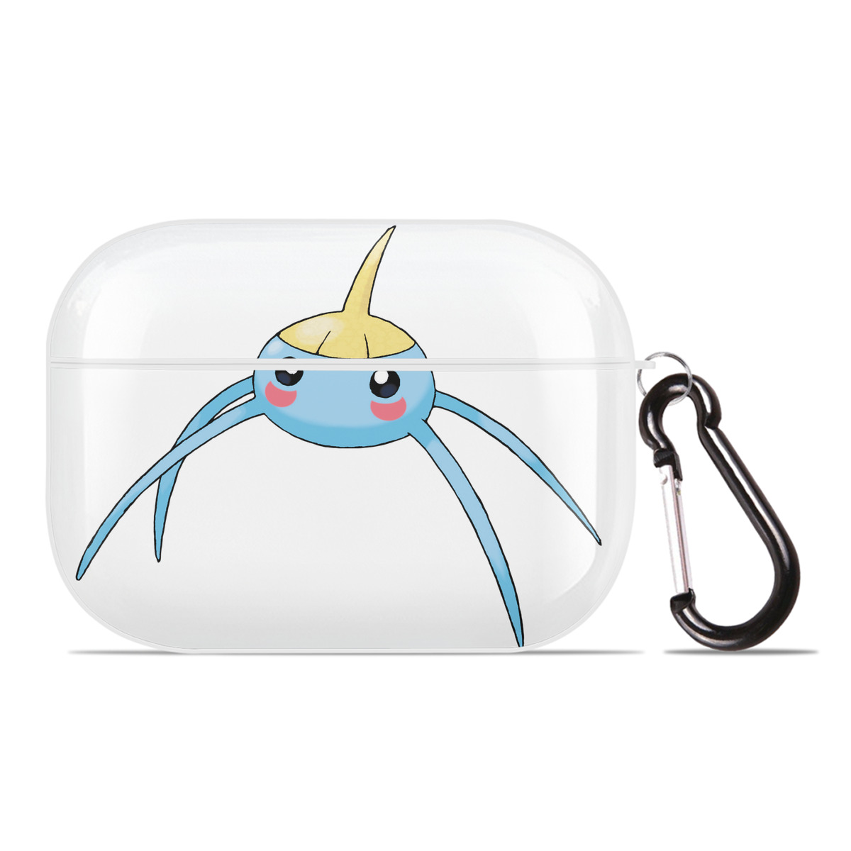 （画像用） ポケットモンスター Pokémon 【AirPods Pro用】ハードシェル保護ケース 耐衝撃・防指紋・カラビナ付き商品仕様