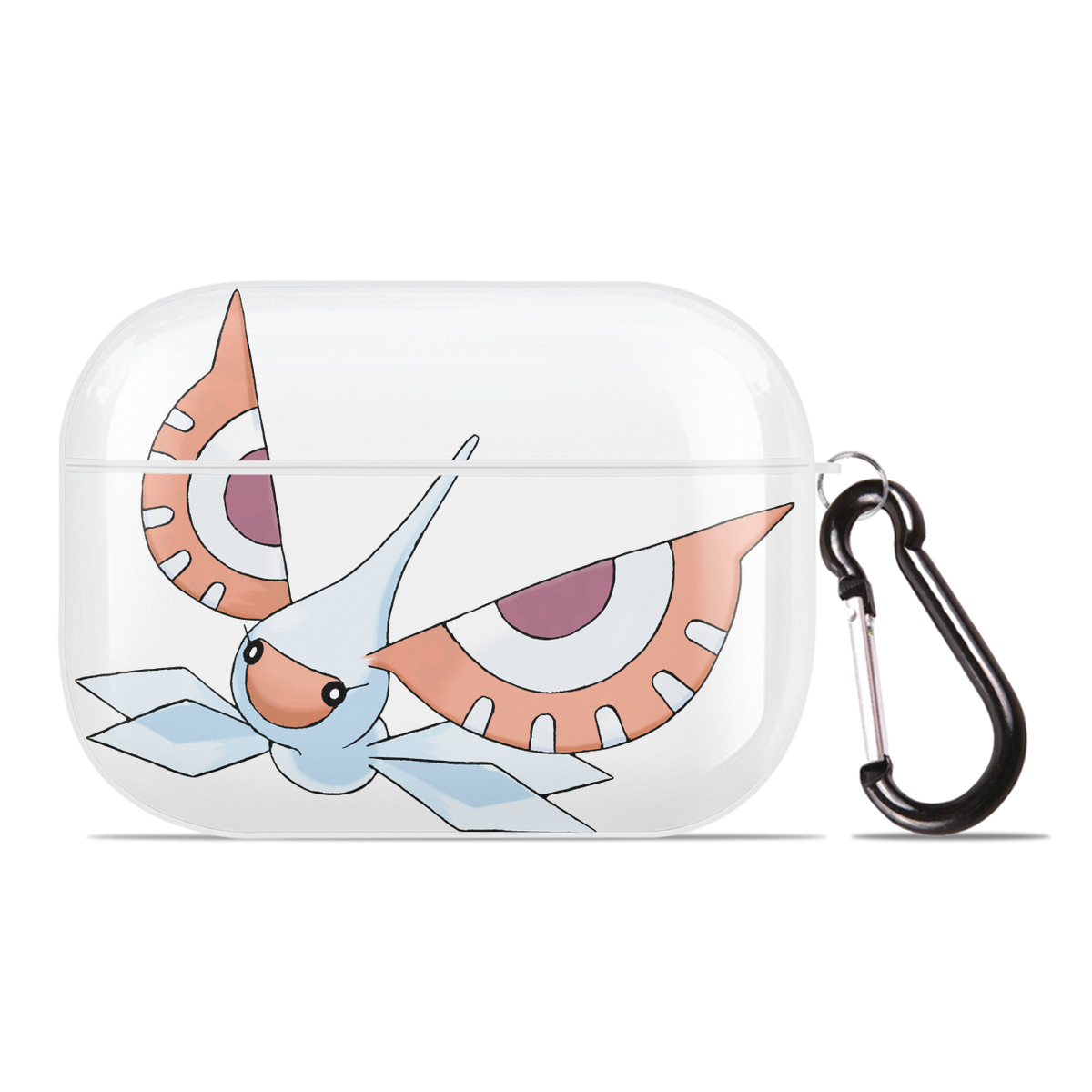 （画像用） ポケットモンスター Pokémon 【AirPods Pro用】ハードシェル保護ケース 耐衝撃・防指紋・カラビナ付き商品仕様