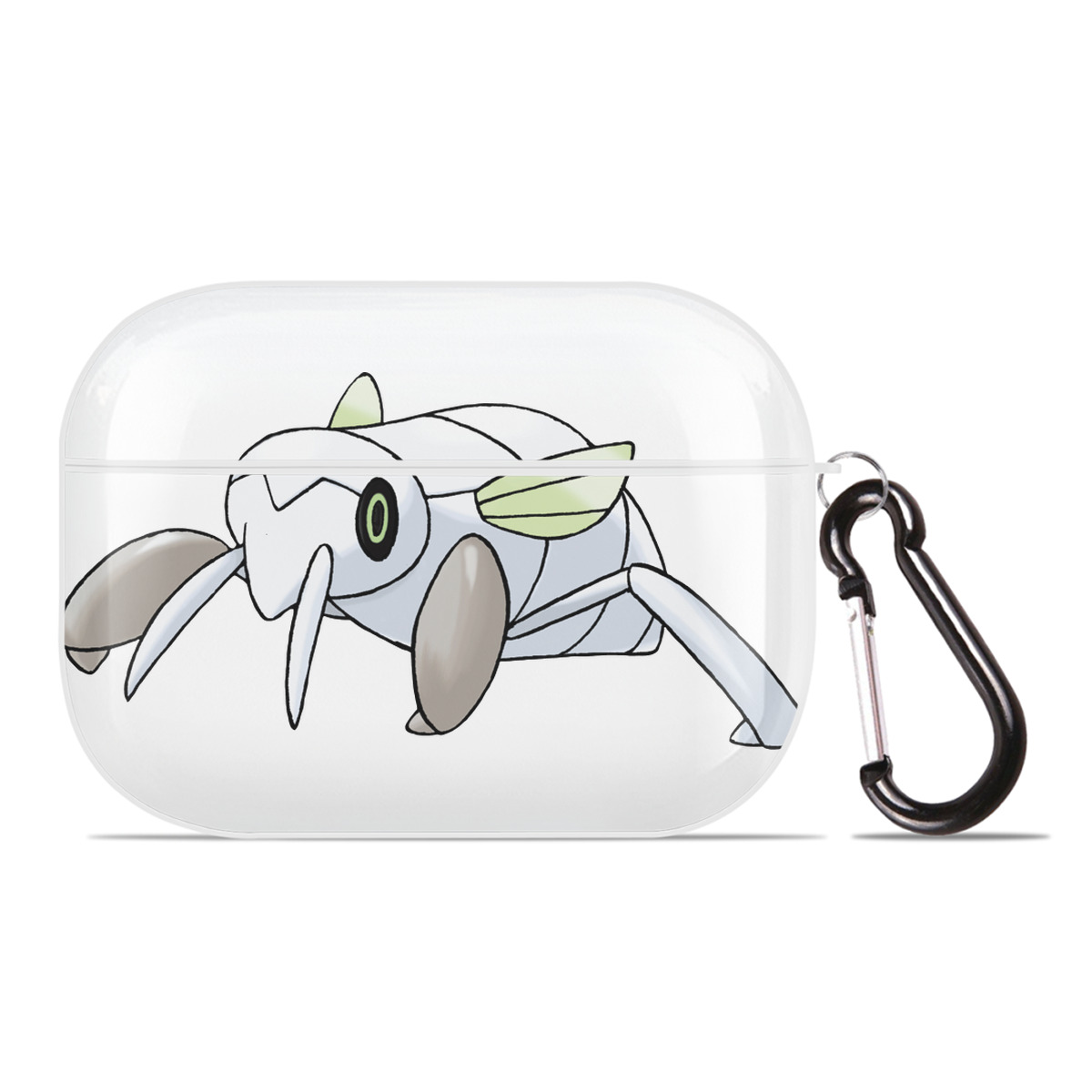 （画像用） ポケットモンスター Pokémon 【AirPods Pro用】ハードシェル保護ケース 耐衝撃・防指紋・カラビナ付き商品仕様