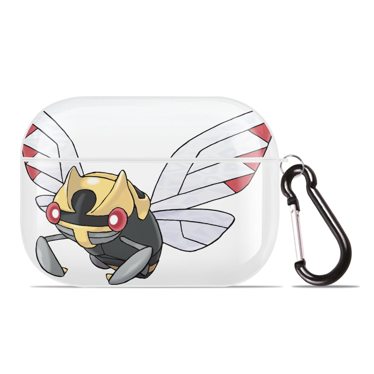 （画像用） ポケットモンスター Pokémon 【AirPods Pro用】ハードシェル保護ケース 耐衝撃・防指紋・カラビナ付き商品仕様
