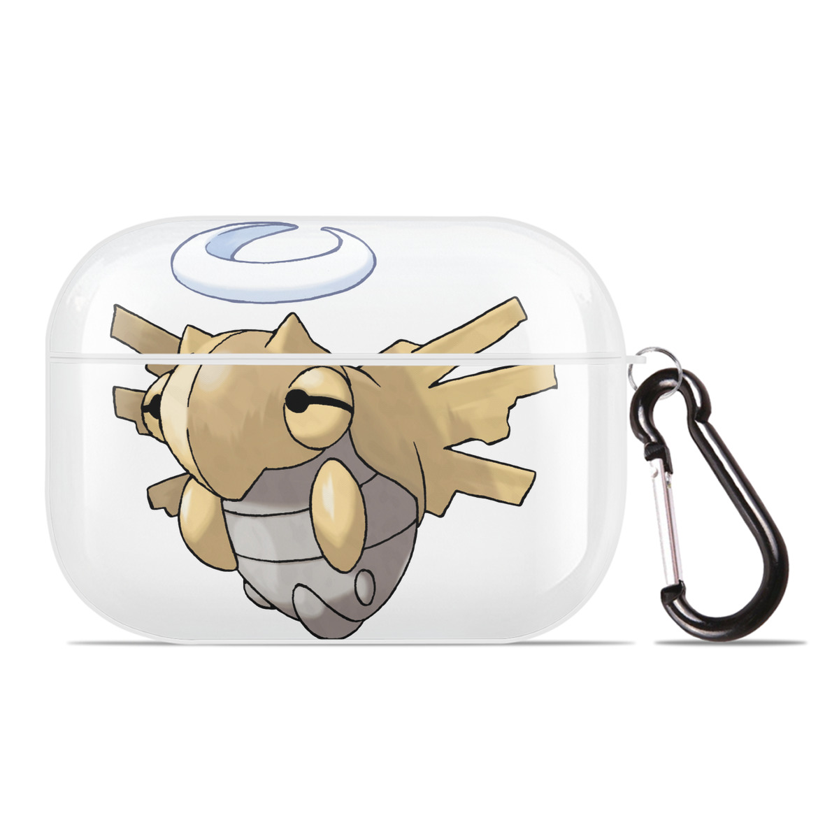 （画像用） ポケットモンスター Pokémon 【AirPods Pro用】ハードシェル保護ケース 耐衝撃・防指紋・カラビナ付き商品仕様