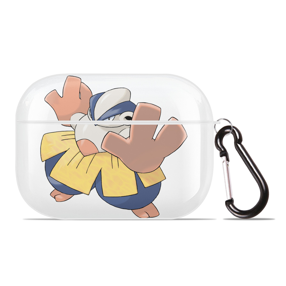 （画像用） ポケットモンスター Pokémon 【AirPods Pro用】ハードシェル保護ケース 耐衝撃・防指紋・カラビナ付き商品仕様
