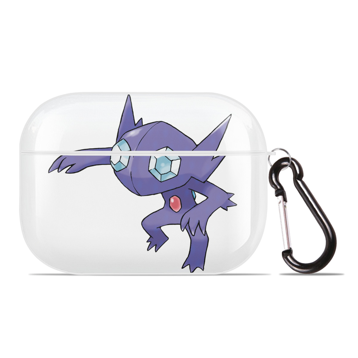 （画像用） ポケットモンスター Pokémon 【AirPods Pro用】ハードシェル保護ケース 耐衝撃・防指紋・カラビナ付き商品仕様