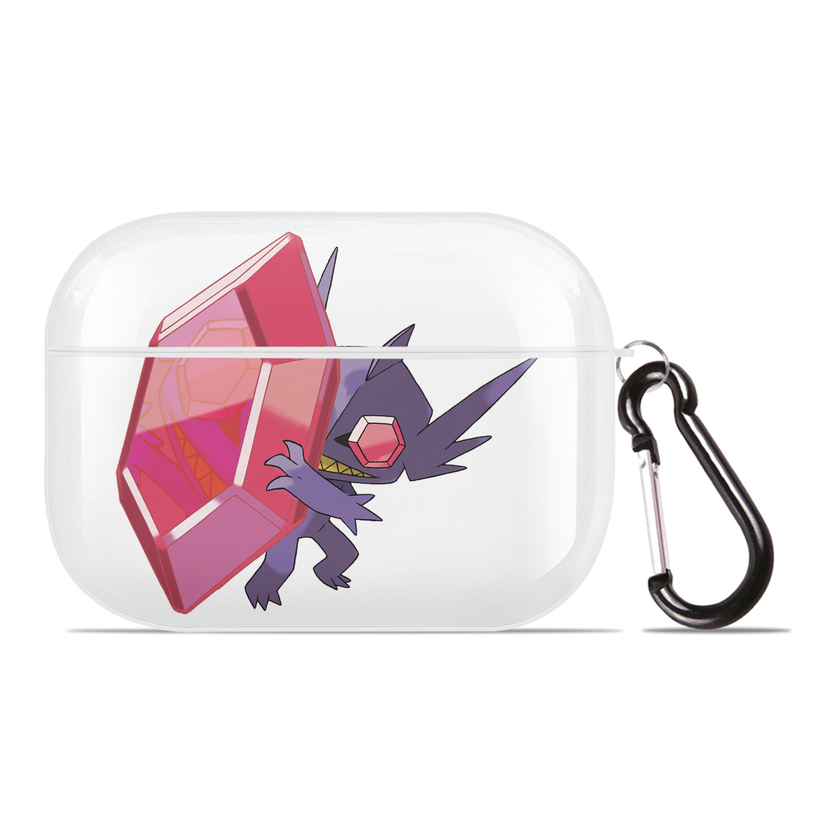 （画像用） ポケットモンスター Pokémon 【AirPods Pro用】ハードシェル保護ケース 耐衝撃・防指紋・カラビナ付き商品仕様