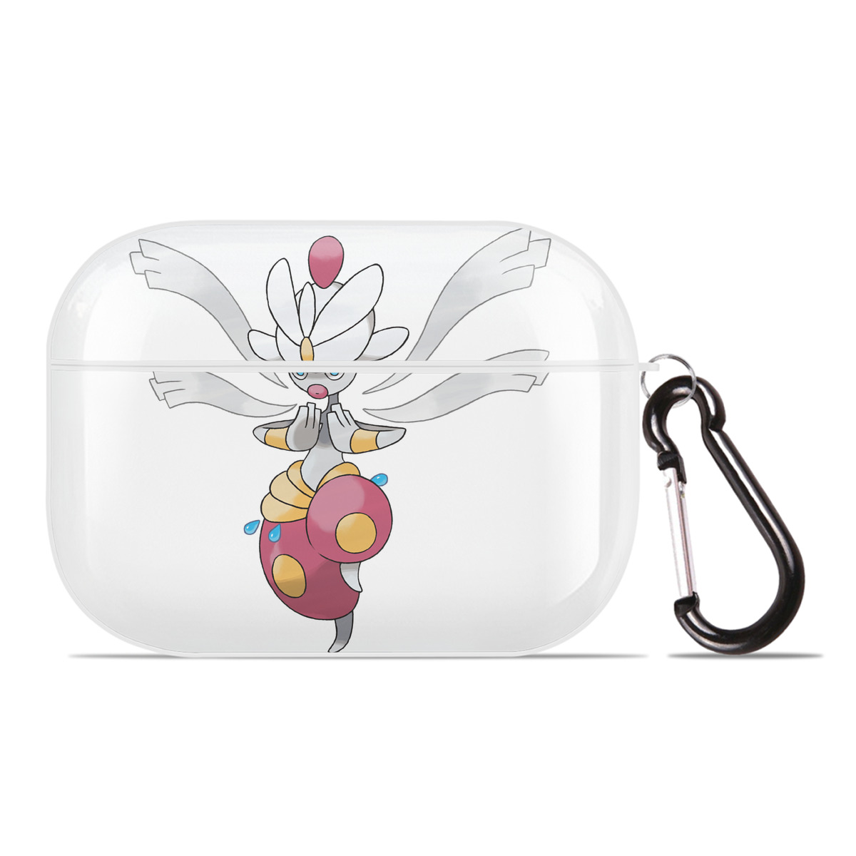 （画像用） ポケットモンスター Pokémon 【AirPods Pro用】ハードシェル保護ケース 耐衝撃・防指紋・カラビナ付き商品仕様