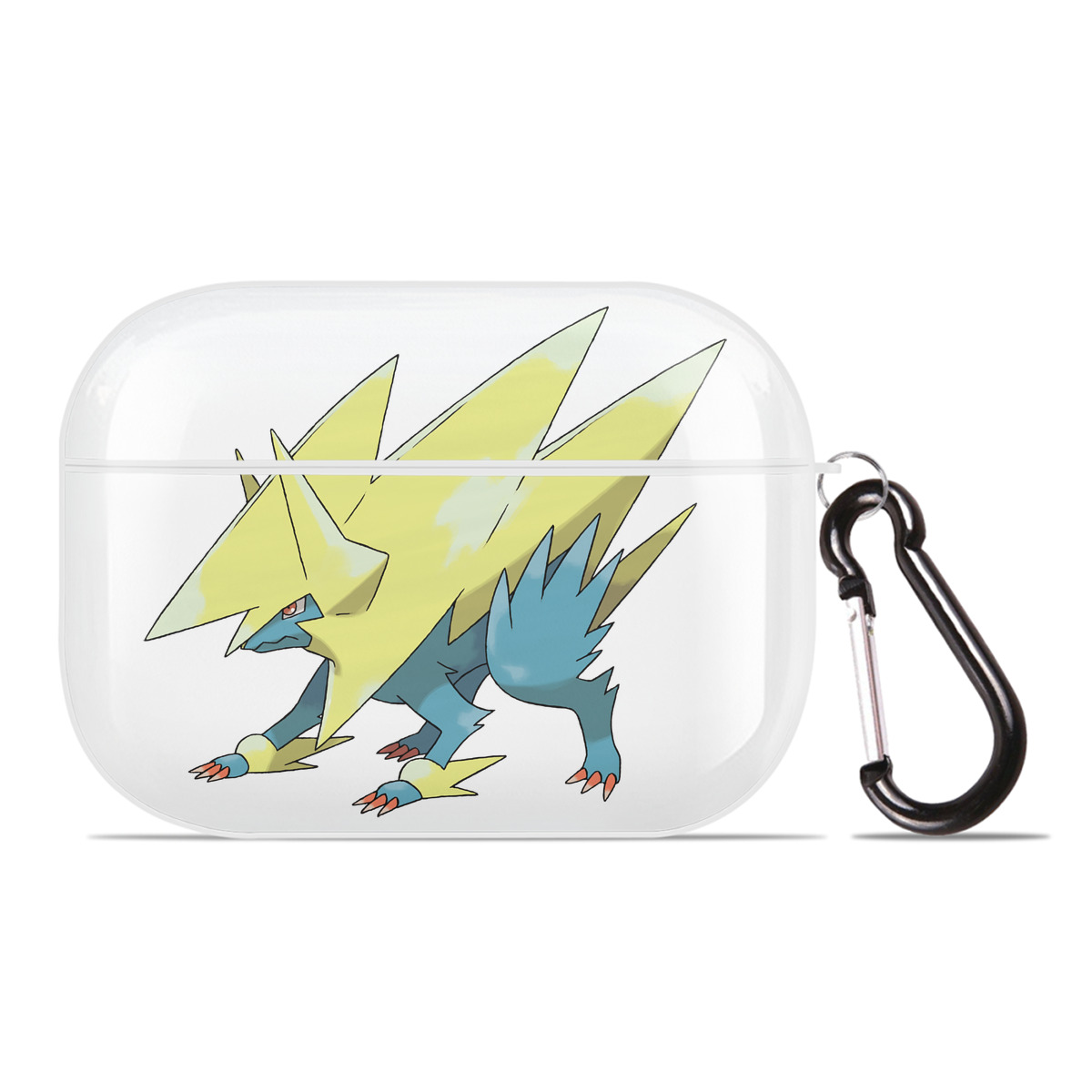 （画像用） ポケットモンスター Pokémon 【AirPods Pro用】ハードシェル保護ケース 耐衝撃・防指紋・カラビナ付き商品仕様