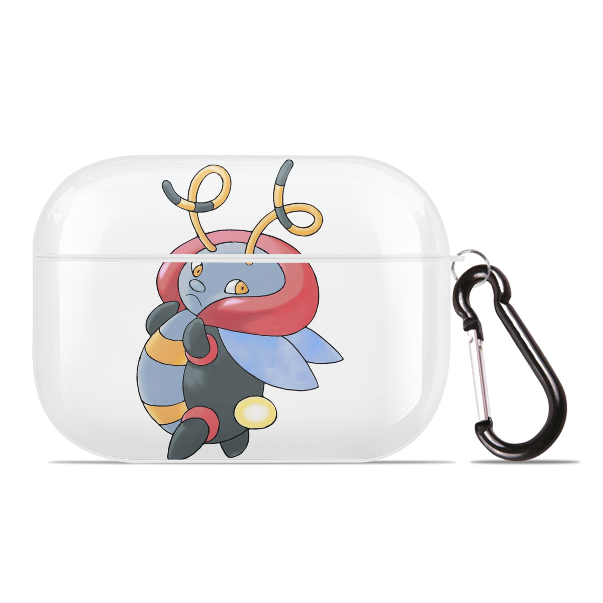 （画像用） ポケットモンスター Pokémon 【AirPods Pro用】ハードシェル保護ケース 耐衝撃・防指紋・カラビナ付き商品仕様